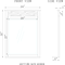 Alaterre Furniture Coventry 24"W x 35"H Bath Mirror ANCT71WH - alternate 5